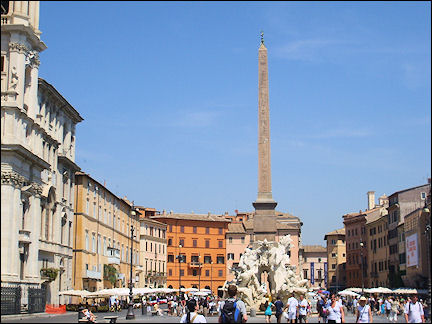 Italy, Rome - Oval Piazza Navona