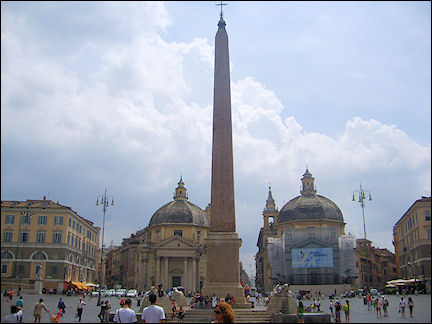 Italy, Rome - Piazza del Popolo