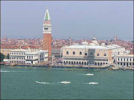 Italy, Venice - San Marco from San Giorgio Maggiore
