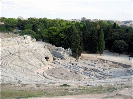 Italy, Sicily - Syracusa, Roman theater