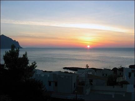 Italy, Sicily - beautiful sunset