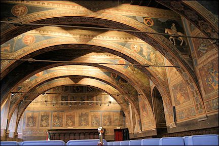 Italy, Umbria - Perugia, Sala dei Notari in Palazzo dei Priori