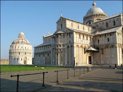 Italy, Tuscany - Pisa, Duomo di Pisa and baptistry