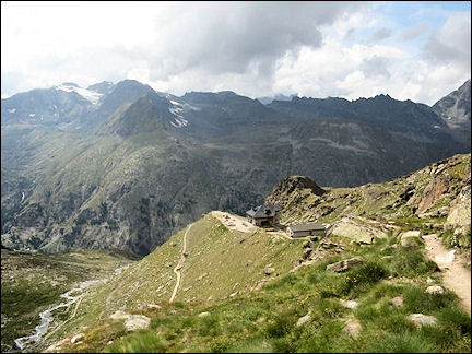 Italy, Valle d'Aosta - Rifugio Federico Chabod