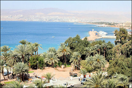Jordan - Aqaba, view of Eilat