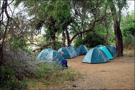 Kenya - Camping site Samburu