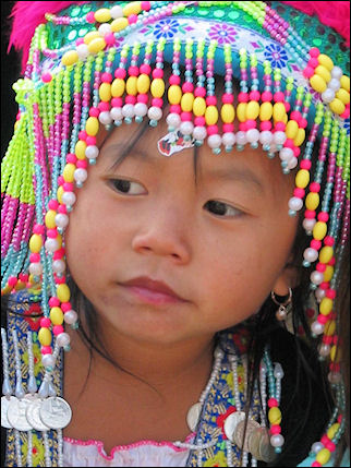 Laos - Mong girl