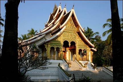 Laos - Luang Prabang, temple