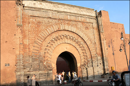 Morocco - Marrakech, Bab Agnaou Gate