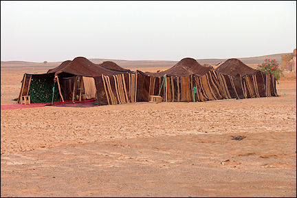 Morocco - Merzouga, Berber settlement in Erg Chebbi dunes