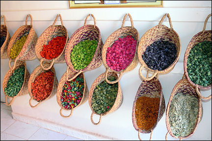 Morocco - Ouarzazate, spice store