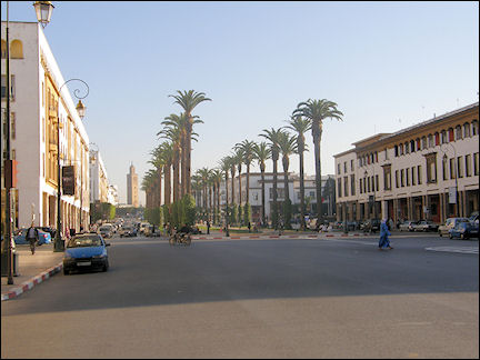 Morocco - Promenade in Rabat