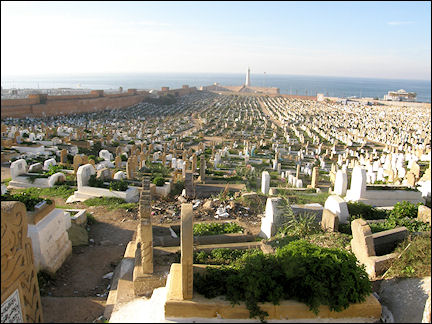 Morocco, Rabat - Cimetière Al Shouhada