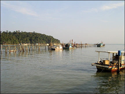 Malaysia, Penang - Old fisher port Penang