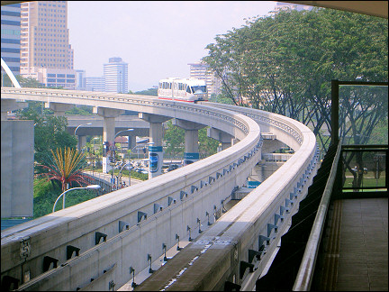 Malaysia, Kuala Lumpur - Monorail