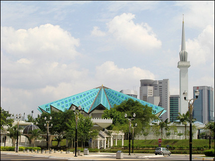Malaysia, Kuala Lumpur - National mosque