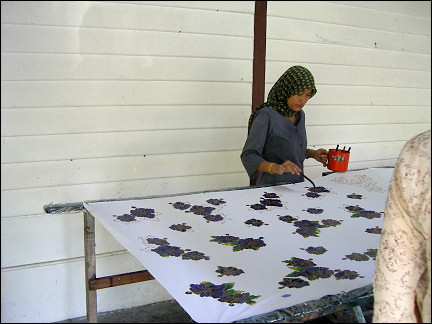 Malaysia, Penang - Batik workshop