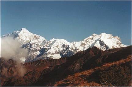 Nepal, Ganesh Himal Trek - The Ganesh Himal peaks