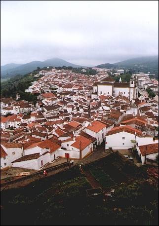 Portugal, Alentejo - Castelo de Vide, from the castelo keep