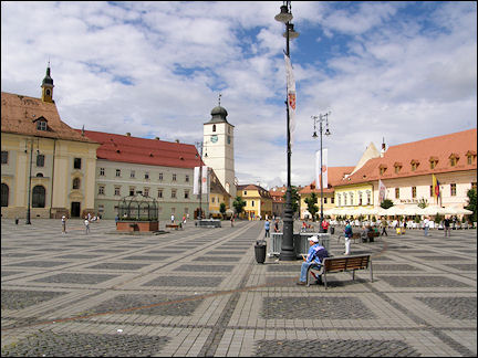 Romania, Sibiu - Piața Mare