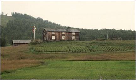 Sweden - Old pole house