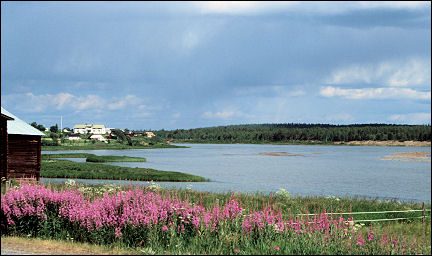 Sweden - Village in Lappland