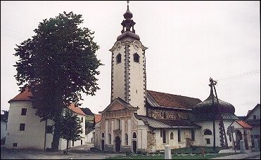 Slovenia - Church in Smarje-Sap