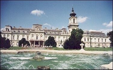 Hungary - The castle that gives Keszthely its name