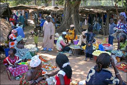 Senegal - Kolda Velingara, market