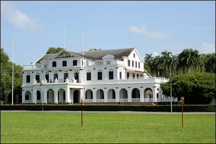 Suriname - Paramaribo, the presidential official residence