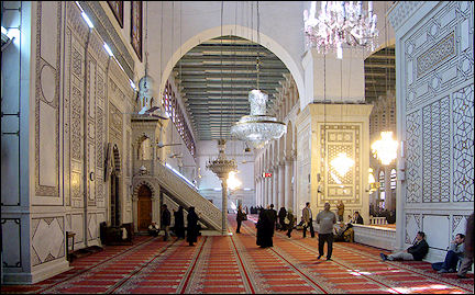 Syria, Damascus - Umayyad mosque