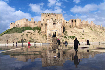 Syria, Aleppo - The citadel
