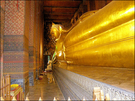 Thailand - Bangkok, Reclining Buddha at Wat Arun