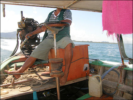 Thailand - Longtail boat to Ko Hai