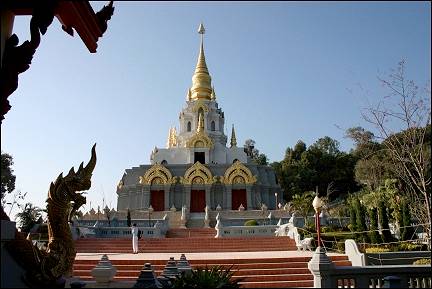 Thailand - Doi Mae Salong, mausoleum founding father