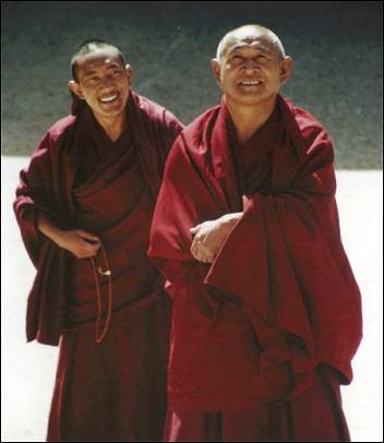 Tibet - Monks