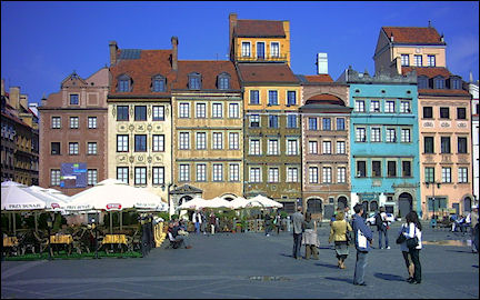 Polen, Warsaw - Rynek Stare Miasto