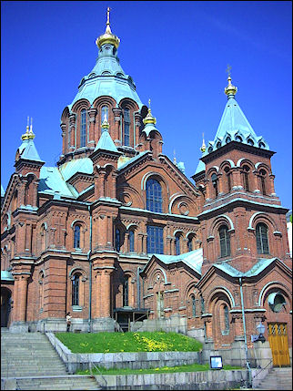 Finland, Helsinki - Uspenski cathedral