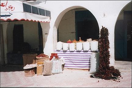 Tunisia - Spice stall in Tataouine