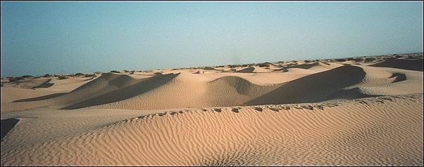 Tunisia - Sand all the way to the horizon