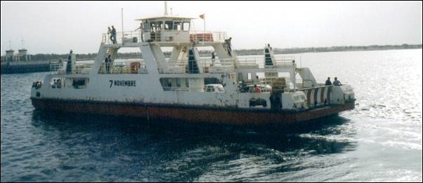 Tunesia - Veerboot vanaf Djerba naar het vasteland
