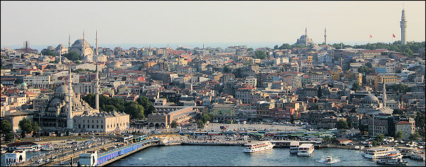 Turkey - Istanbul, view from Galata Tower