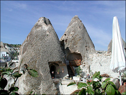 Turkey - Cappadocia, Cave hotel in Göreme