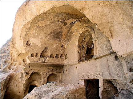 Turkey - Cappadocia, cave dwelling in Selime