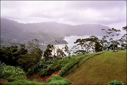 Trinidad and Tobago - View from vantage point over Charlotteville