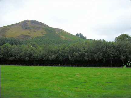 United Kingdom, Wales - Hills (500 m) along the Wye