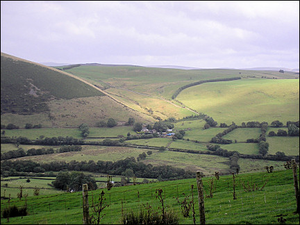 United Kingdom, Wales - Hills near Llangurig
