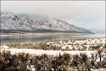 USA, Utah - the Scipio Reservoir