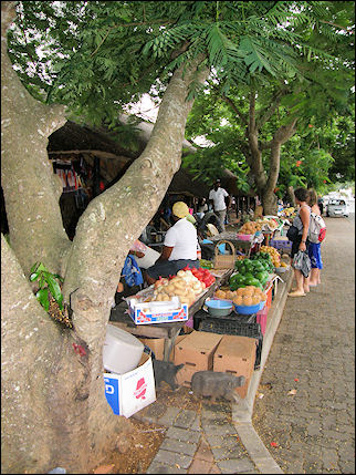 South Africa, Kwazulu-Natal - Marktje in St. Lucia
